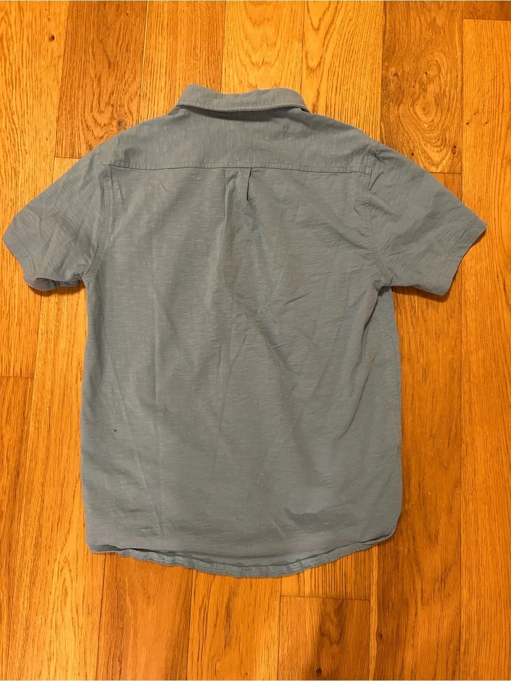 J. Crew Light Blue Short-Sleeve Button-Down Shirt